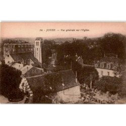 JUVISY-sur-ORGE: vue générale sur l'église - très bon état
