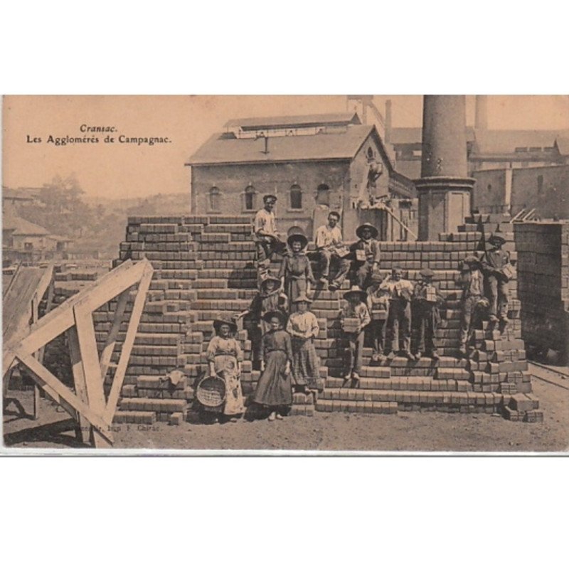 CRANSAC : les agglomérés de Campagnac - très bon état