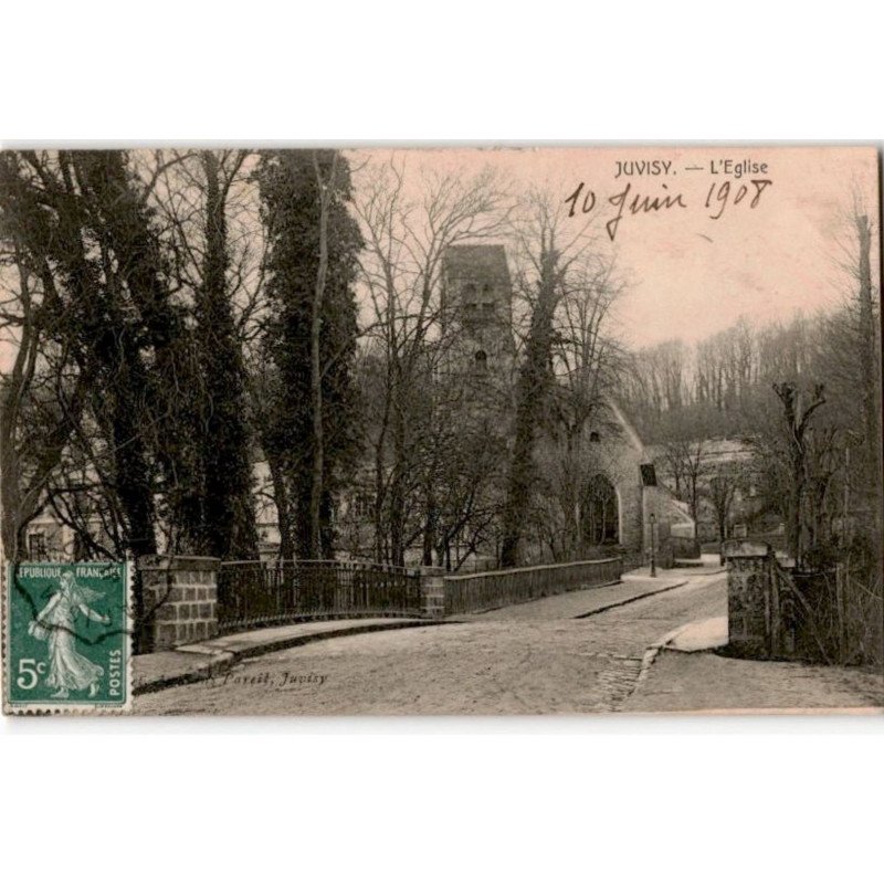 JUVISY-sur-ORGE: l'église - très bon état