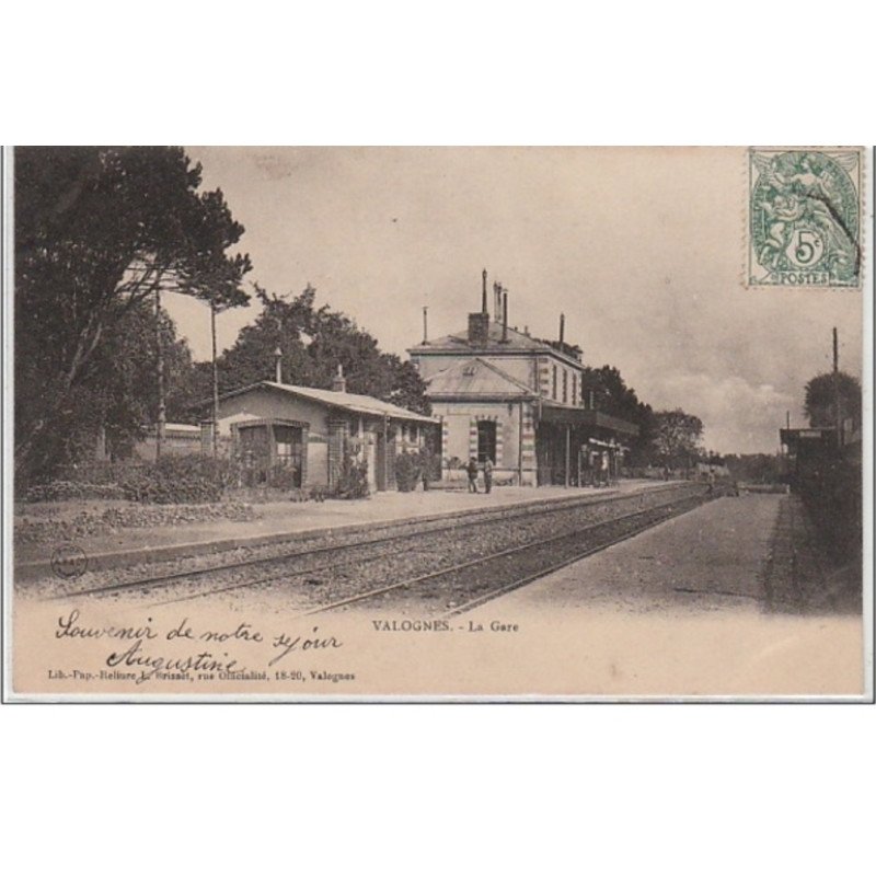 VALOGNES : la gare - très bon état VALOGNES : la gare - très bon état