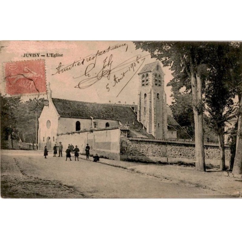 JUVISY-sur-ORGE: l'église - très bon état