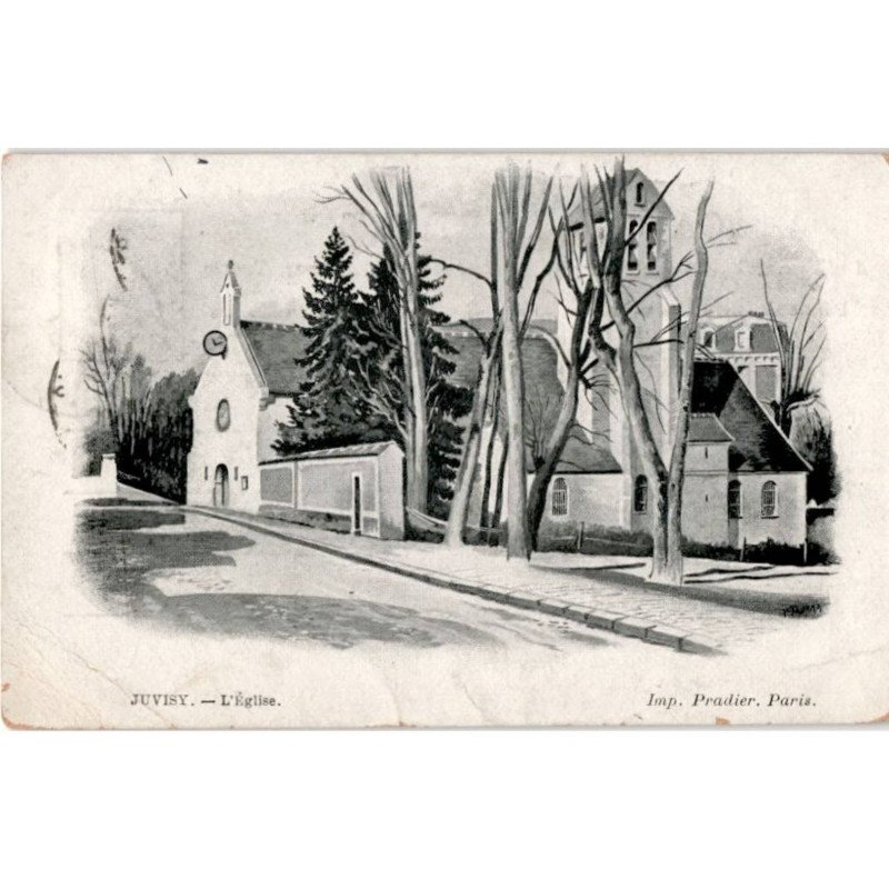JUVISY-sur-ORGE: l'église - état