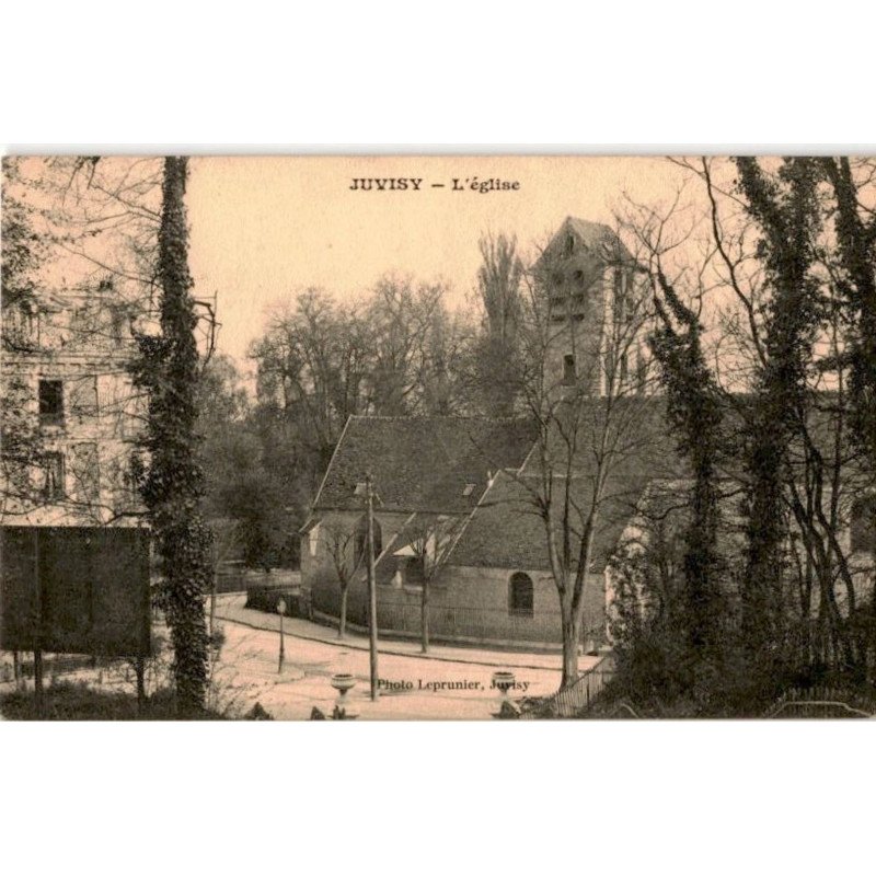 JUVISY-sur-ORGE: l'église - très bon état