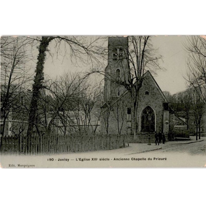 JUVISY-sur-ORGE: l'église XIIIe siècle ancienne chapelle du prieuré - très bon état