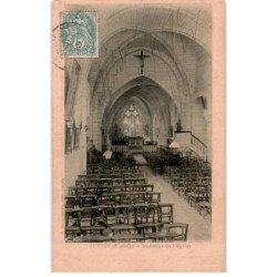 JUVISY-sur-ORGE: intérieur de l'église - très bon état