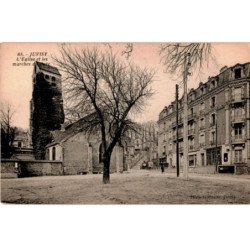 JUVISY-sur-ORGE: l'église et les marches du parc - très bon état