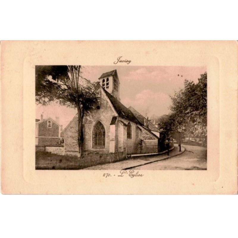JUVISY-sur-ORGE: l'église - très bon état