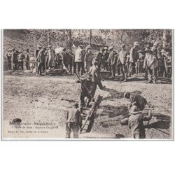 ALLIER : FORET DE TRONCAIS - étang de Pirot : la capture d'anguilles vers 1920 - très bon état