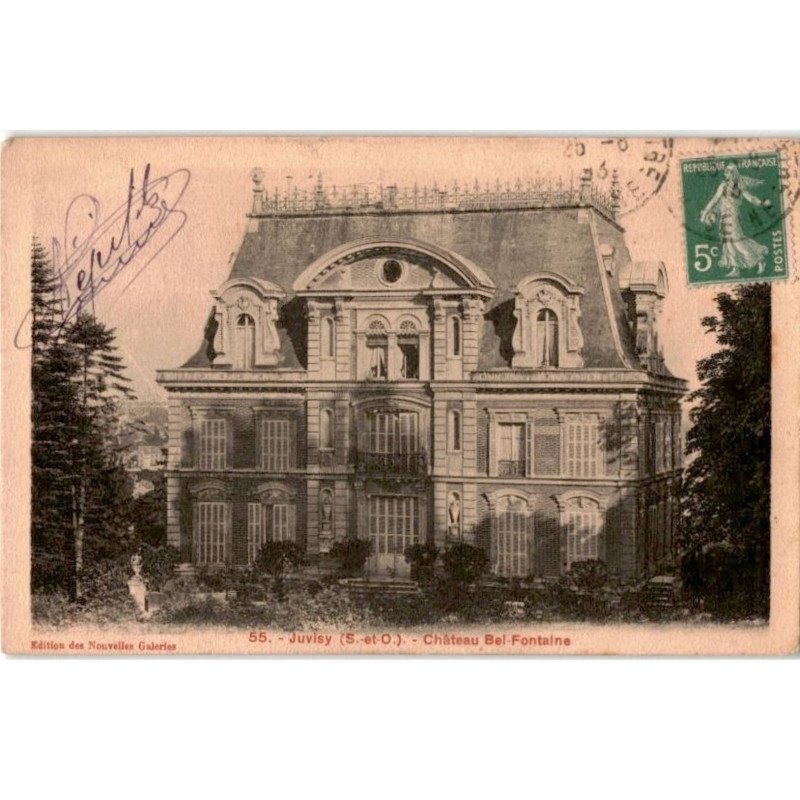 JUVISY-sur-ORGE: château bel-fontaine - très bon état