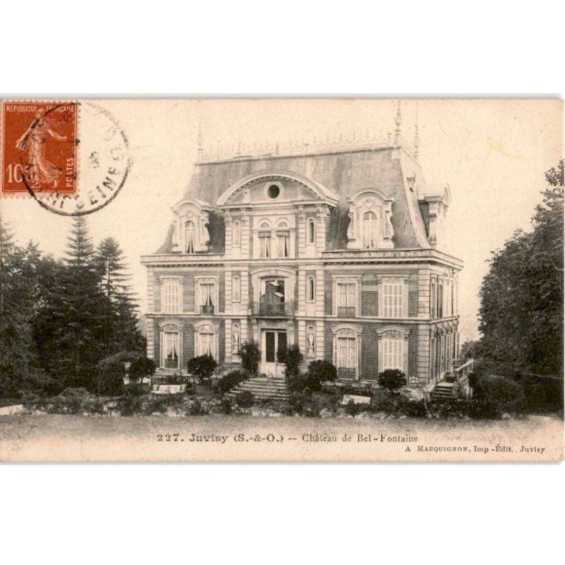JUVISY-sur-ORGE: château de bel-fontaine - très bon état