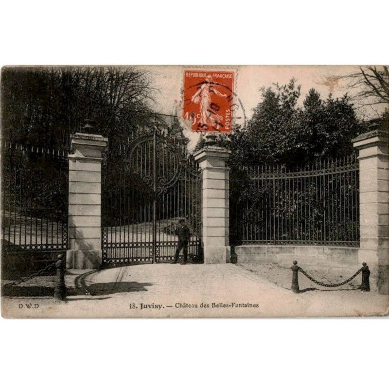JUVISY-sur-ORGE: château des belles-fontaines - très bon état