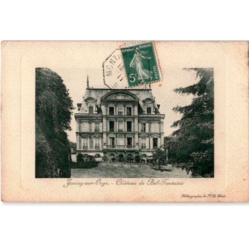 JUVISY-sur-ORGE: château de bel-fontaine - très bon état