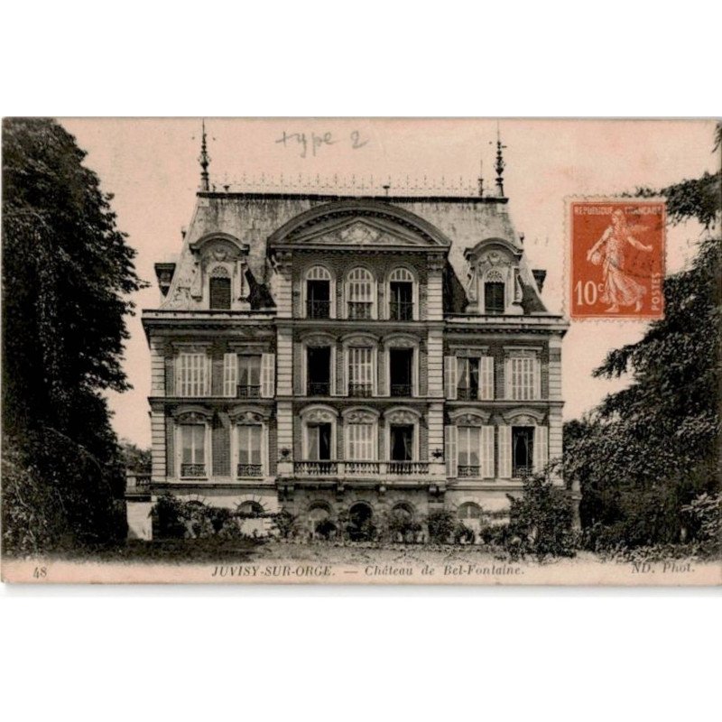JUVISY-sur-ORGE: château de bel-fontaine - très bon état