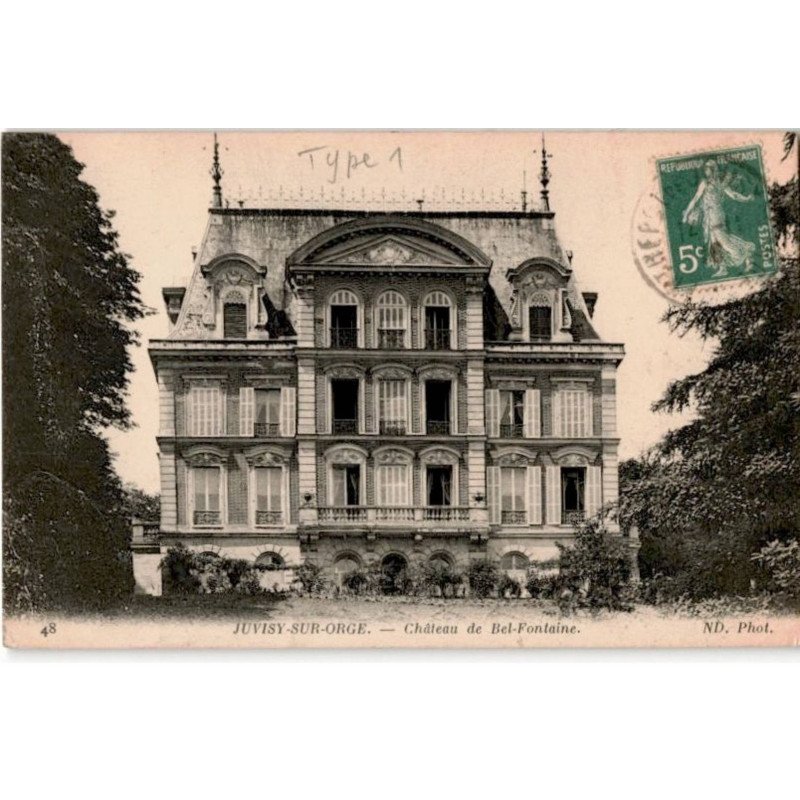 JUVISY-sur-ORGE: château de bel-fontaine - très bon état