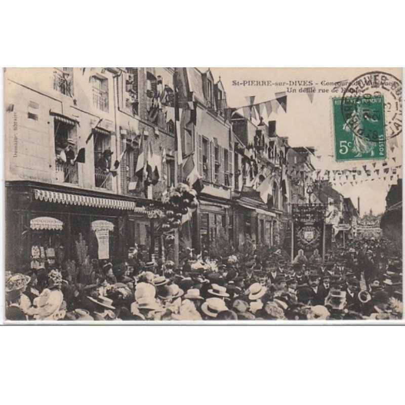 SAINT PIERRE SUR DIVES : concours de musique - très bon état