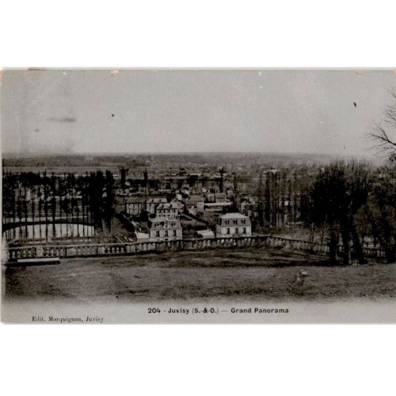 JUVISY-sur-ORGE: grand panorama - très bon état