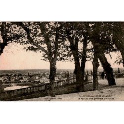 JUVISY-sur-ORGE: le parc et vue générale - très bon état