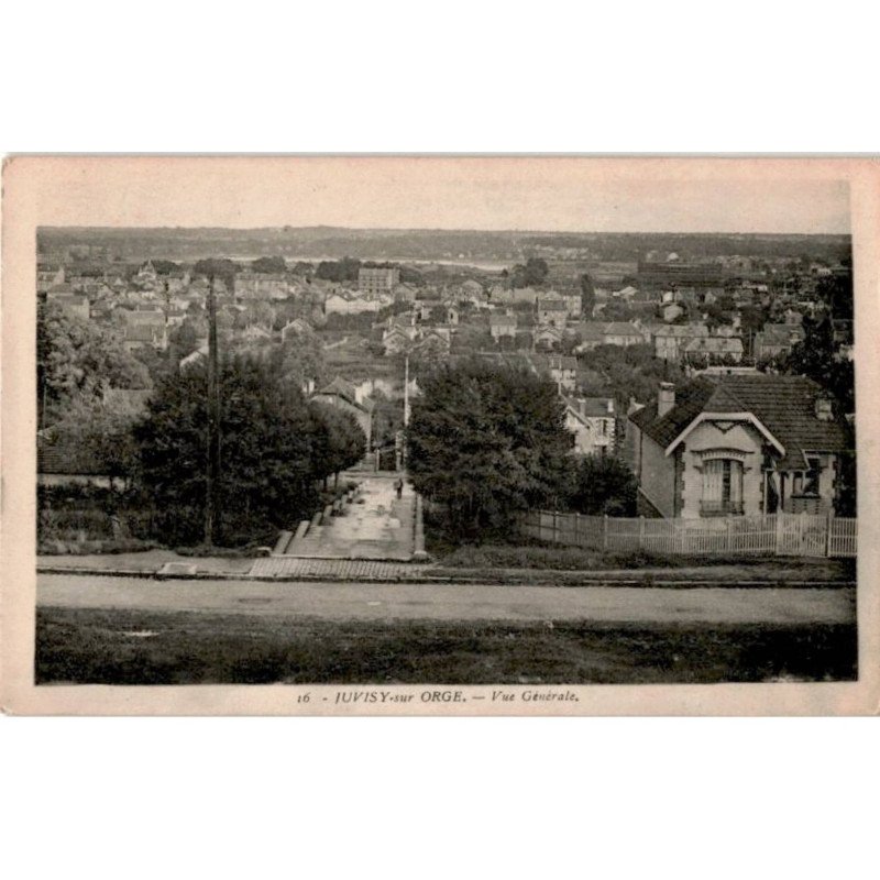 JUVISY-sur-ORGE: vue générale - très bon état