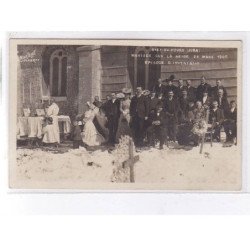 BIEF-du-FOURG: mariage sur la neige 26 mars 1906 épisode d'inventaire - très bon état