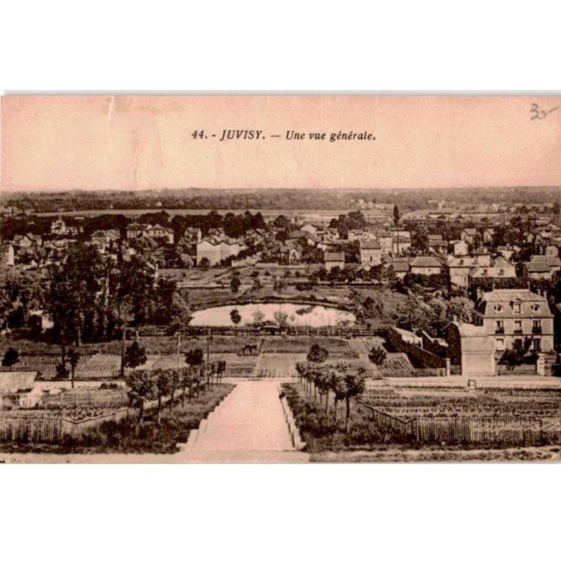 JUVISY-sur-ORGE: une vue générale - état