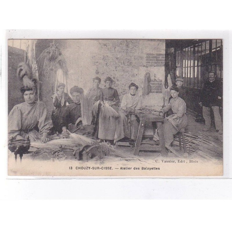 CHOUZY-sur-CISSE: atelier des balayettes - très bon état