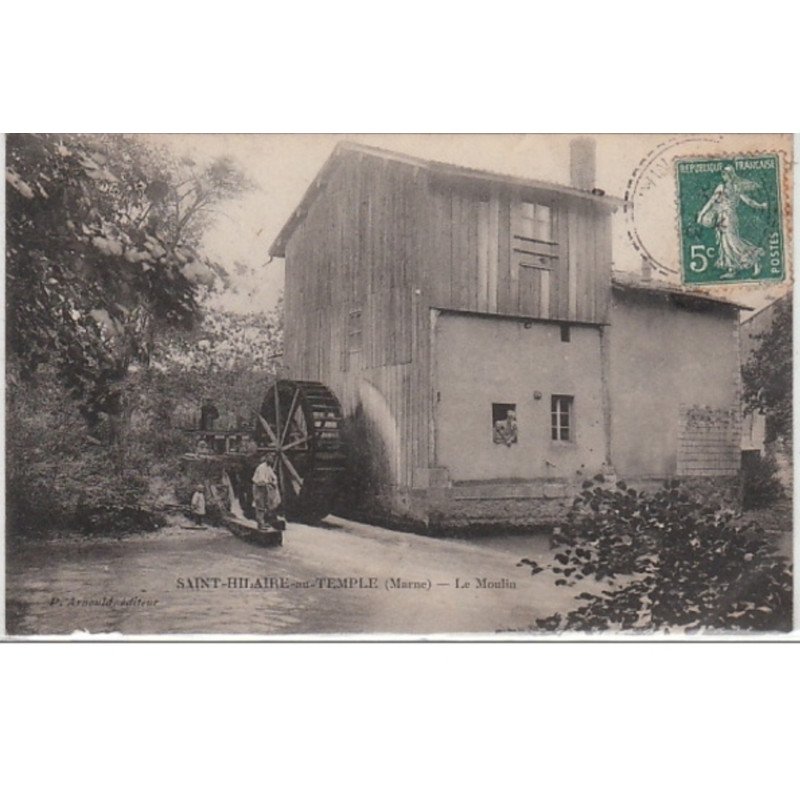 SAINT HILAIRE AU TEMPLE : le moulin - très bon état