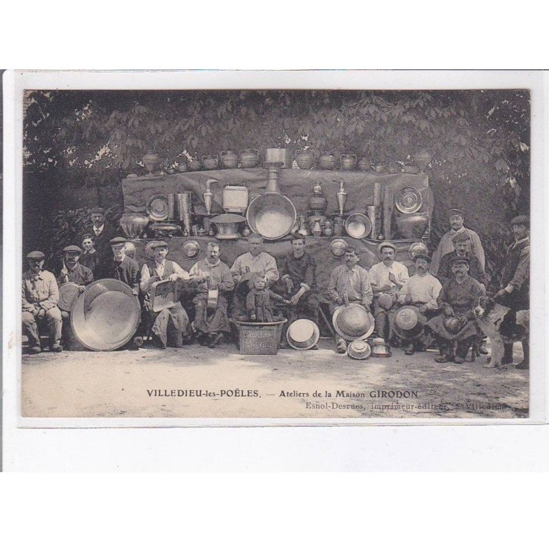 VILLEDIEU-les-POELES: ateliers de la maison Girodon - très bon état