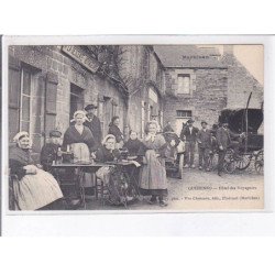 GUEHENO: hôtel des voyageurs, machine à coudre - très bon état