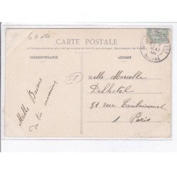 SERMAGES: inventaire de l'église le 27 mars 1906, barricade de la porte principale - état