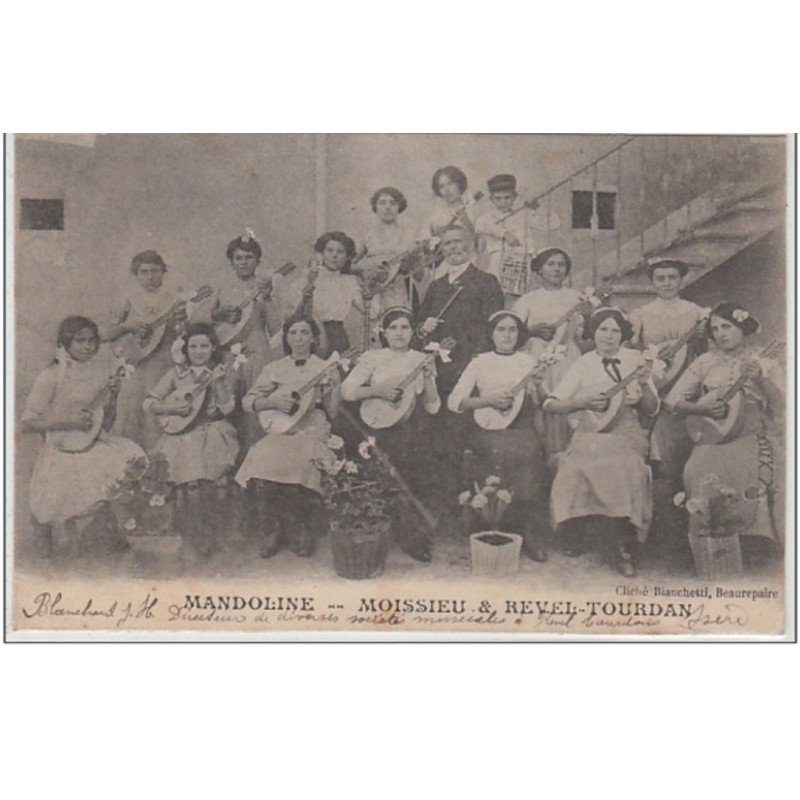 MOISSIEU et REVEL TOURDAN : école de mandoline - très bon état