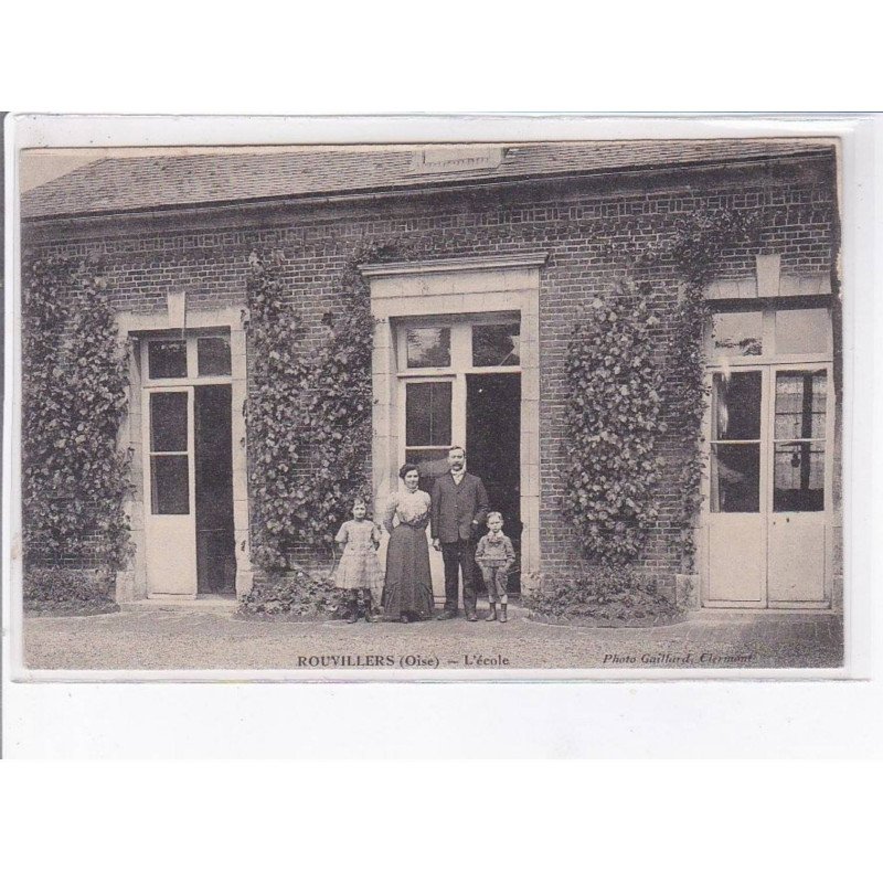 ROUVILLERS: l'école - état