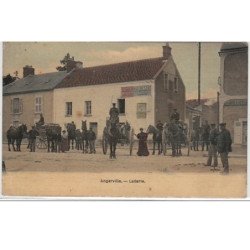 ANGERVILLE : la laiterie vers 1910 (édition toillée) - très bon état