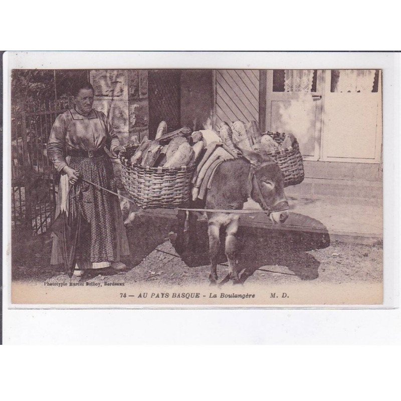 PYRENEES-ATLANTIQUE: la boulangère - très bon état