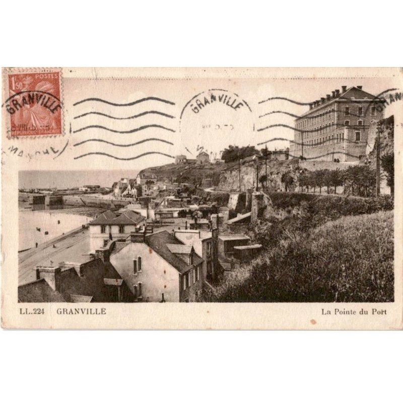 GRANVILLE: la pointe du port - très bon état