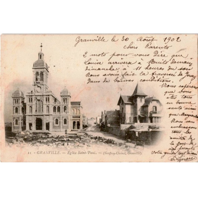 GRANVILLE: église saint-paul - très bon état