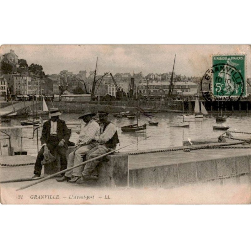 GRANVILLE: l'avant-port - très bon état