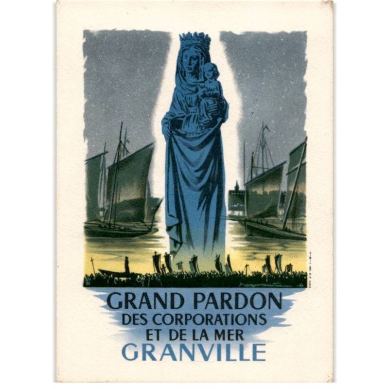 GRANVILLE: grand pardon des corporations et la mer - très bon état