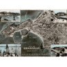 GRANVILLE: vue au-dessus, le port vu de la jetée, retour de pêche, la plage et le casino, la plage - très bon état