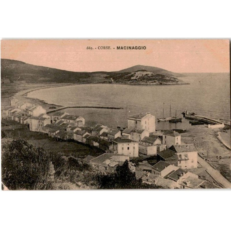 CORSE: macinaggio, vue générale - état