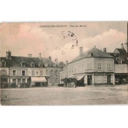 CHATILLON-COLIGNY: place du marché - très bon état