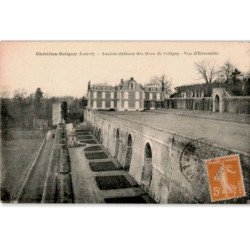 CHATILLON-COLIGNY: ancien château des sires de coligny, vue d'ensemble - très bon état