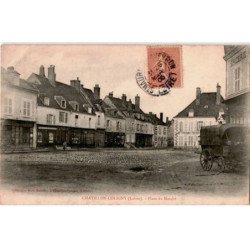 CHATILLON-COLIGNY: place du marché - très bon état