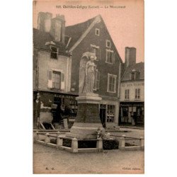 CHATILLON-COLIGNY: le monument - très bon état