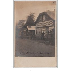 BOUVRESSE : carte photo de """"la Chaumière"""" - restaurant - très bon état