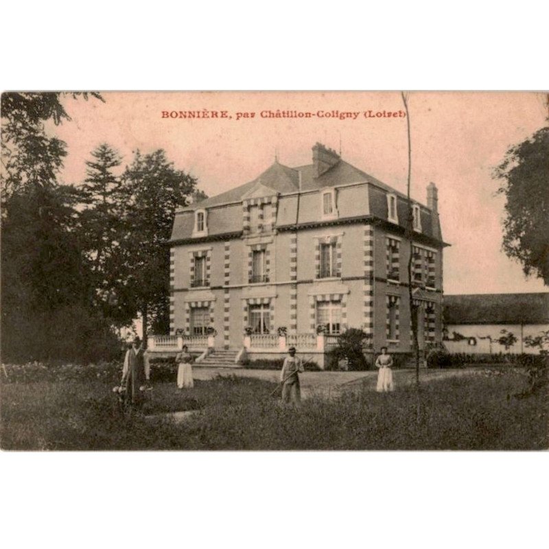 CHATILLON-COLIGNY: bonnière, château - très bon état