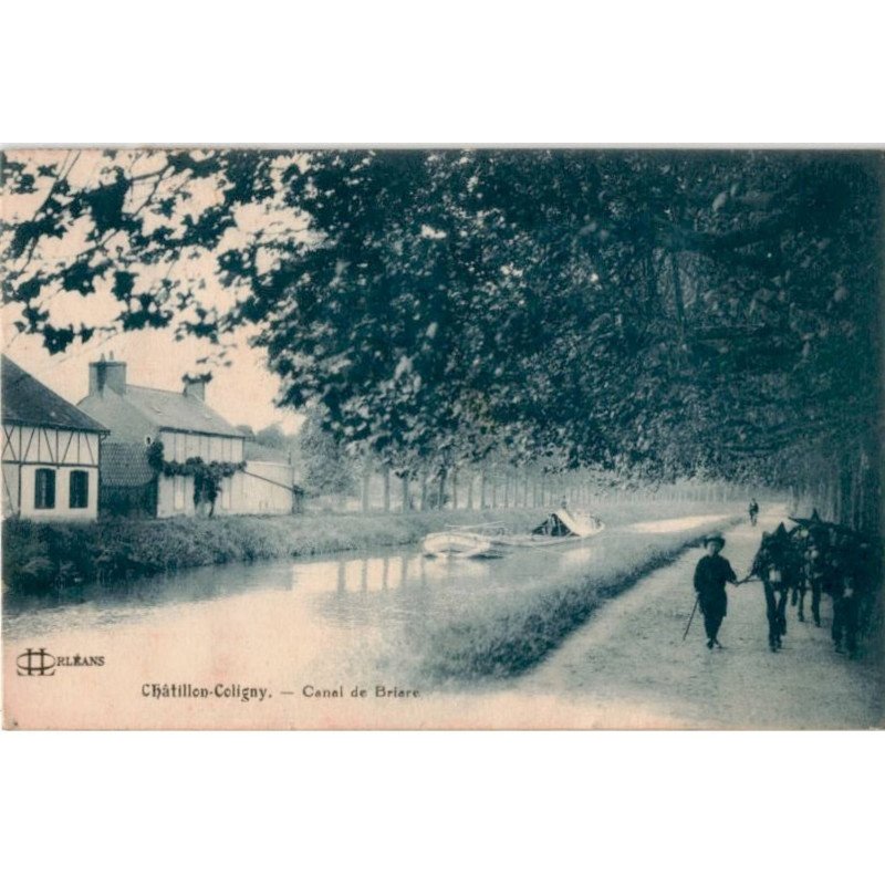 CHATILLON-COLIGNY: canal de briare - très bon état