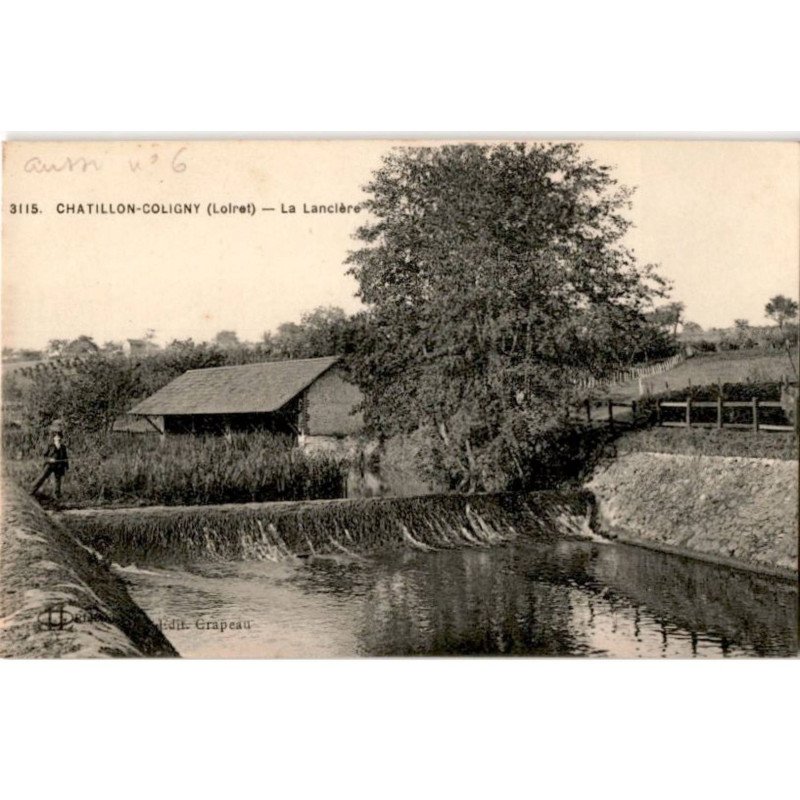 CHATILLON-COLIGNY: la lancière - très bon état