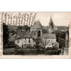 CHATILLON-COLIGNY: vue générale l'église - très bon état