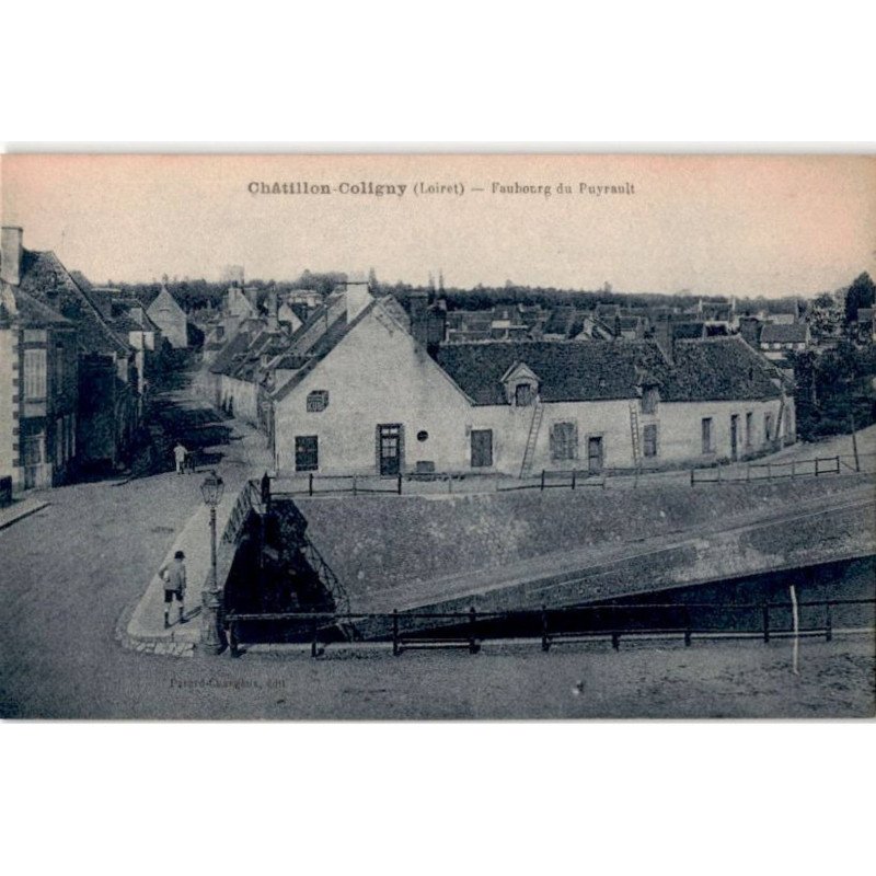 CHATILLON-COLIGNY: faubourg du puyrault - très bon état