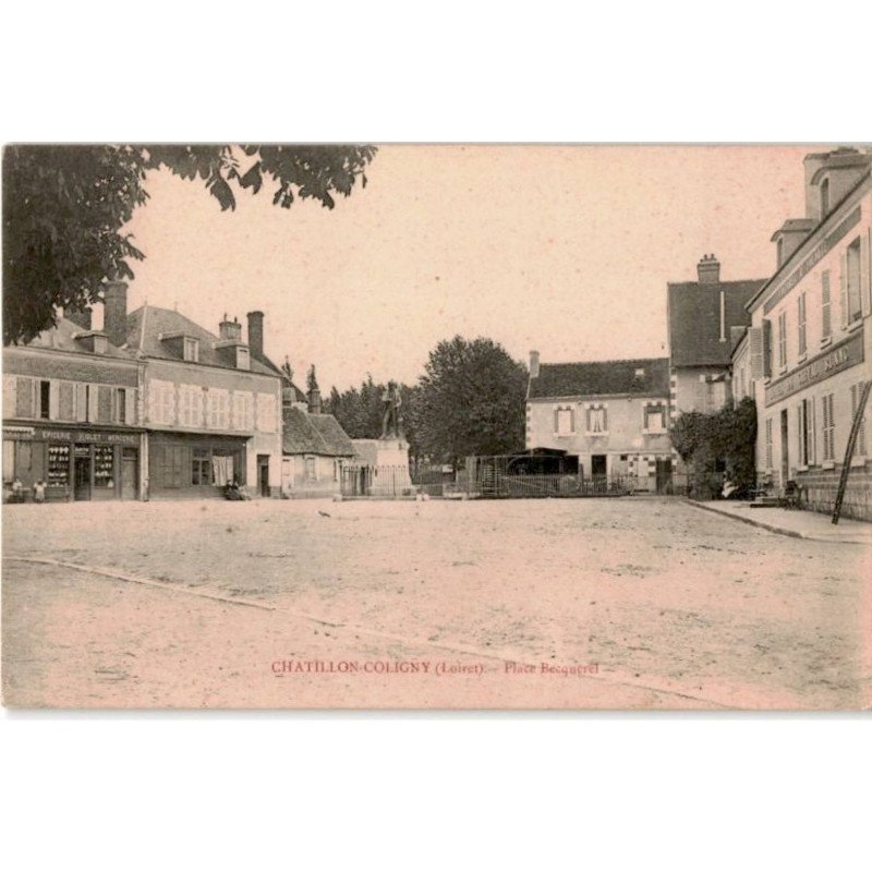 CHATILLON-COLIGNY: place becquerel - très bon état